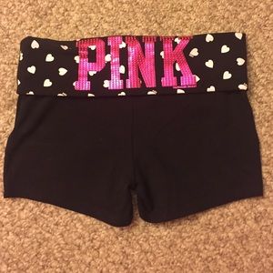 PINK Yoga shorts