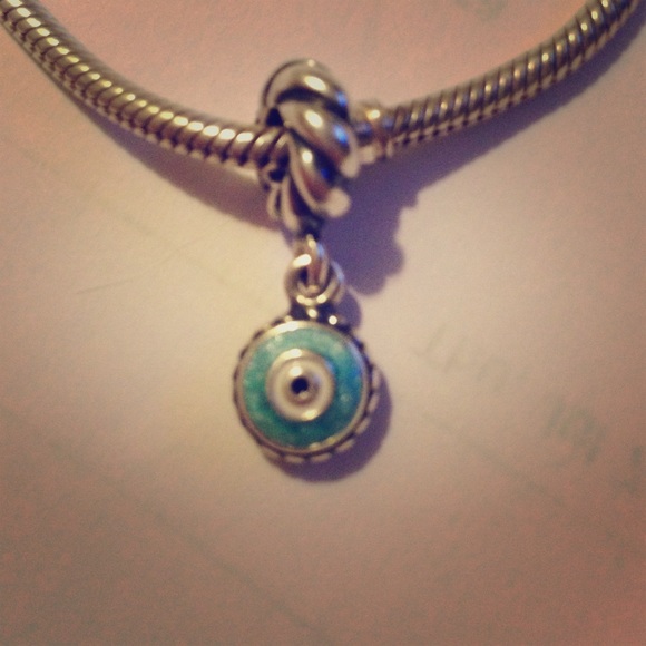 Authentic Pandora Watchful Eye Dangle Charm