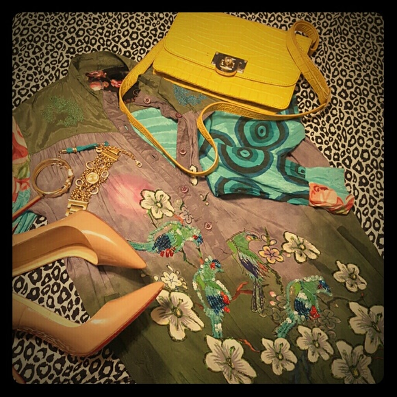 Desigual long sleeved chemise