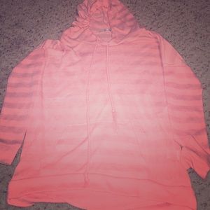 Maurice's Coral Hoodie