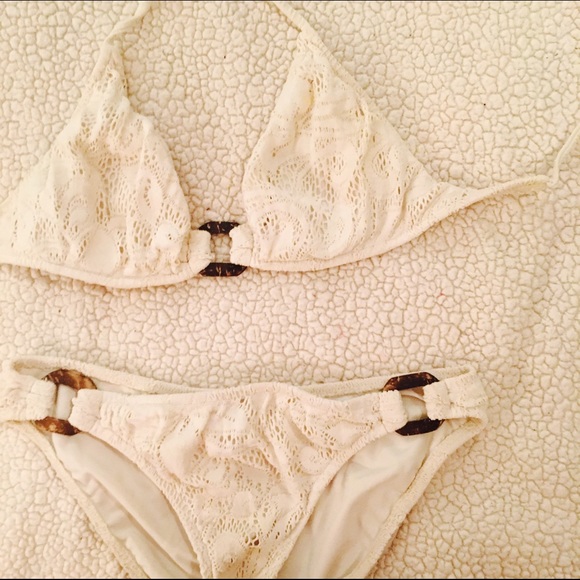 RAISINS Lace Bikini Set