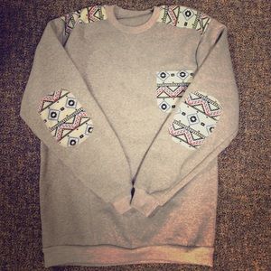 Patchwork Sweatshirt - (Forever XXI for exposure)