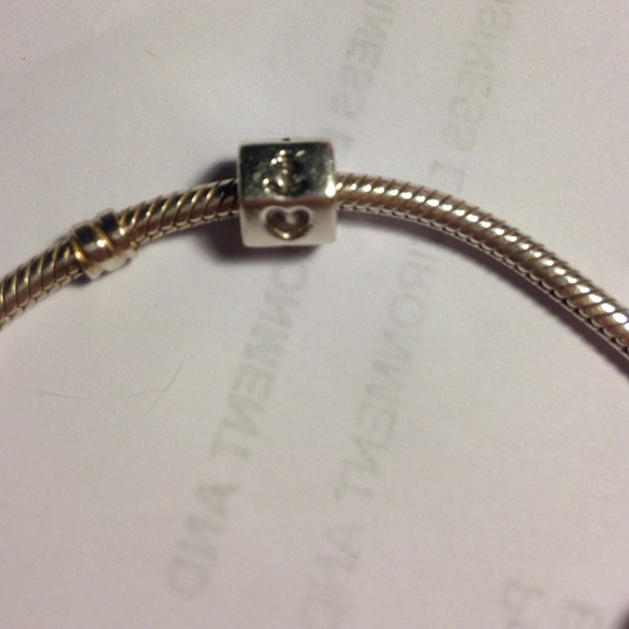 Authentic Pandora faith hope love charm