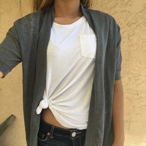 Gray Cardigan