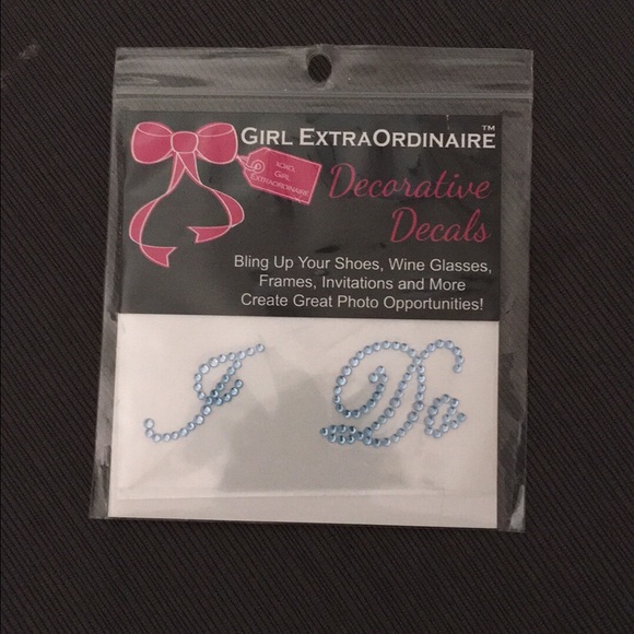 Decorative Decal "I DO"!