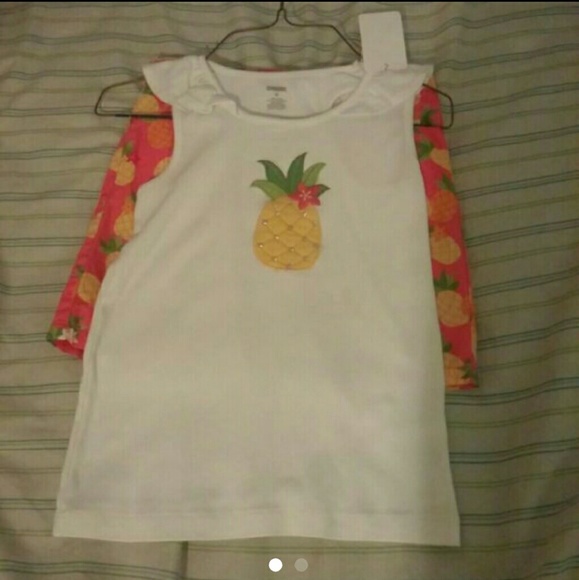Gymboree Pineapple Outfit Size 7