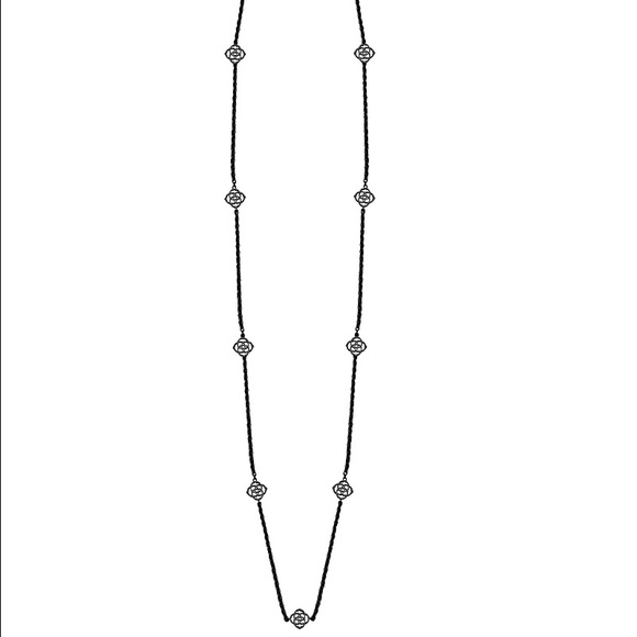 ISO! Kendra Scott Devalyn Necklace in gunmetal. - Picture 2 of 2