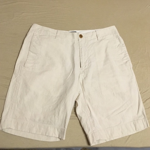 J Crew linen beach shorts