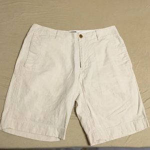 J Crew linen beach shorts