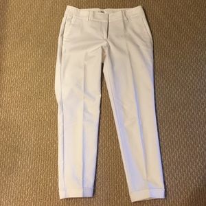 Kenar White Crop Capri Pants Size 6