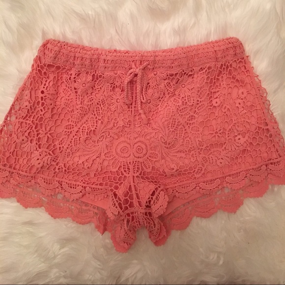 Crochet shorts