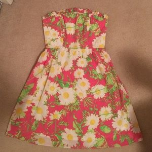 Strapless Lilly Pulitzer dress