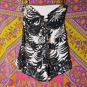 Black and White Tube Top