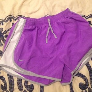 Dri fit Nike running shorts