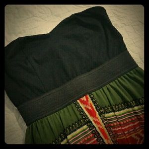 Light High and low Bohemian Dress