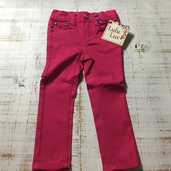 Pink toddler jeans - Picture 1 of 3