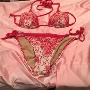 LN J CREW RED BIKINI 🔥☀️👙