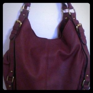 Merona Maroon Shoulder Bag Purse