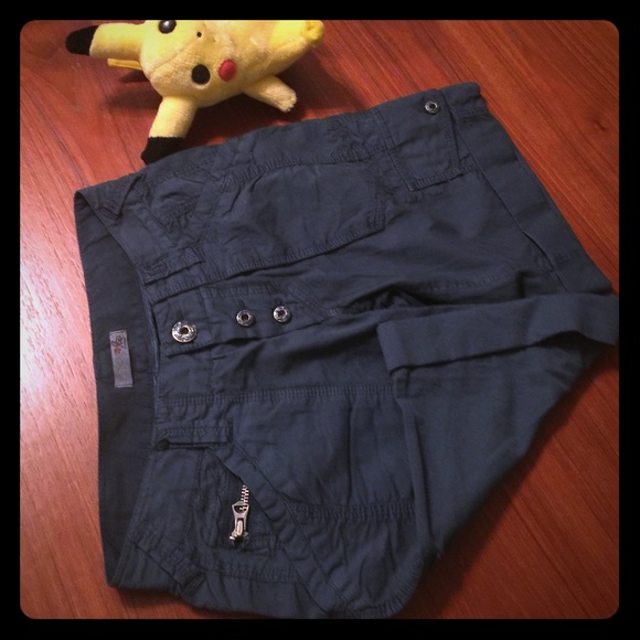 Joie California Navy Blue Cargo Shorts.