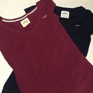 4 V necks