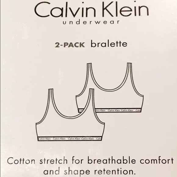 Calvin Klein bralettes set of two - Picture 2 of 3