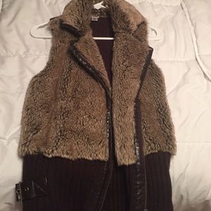 Fur vest