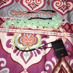 Hippie Flower Crown Headband Bundle