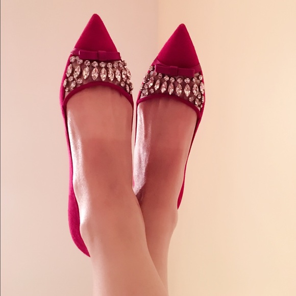 Miu Miu Crystal-Embellished Flats, BNIB EUR37.5 - Picture 4 of 4