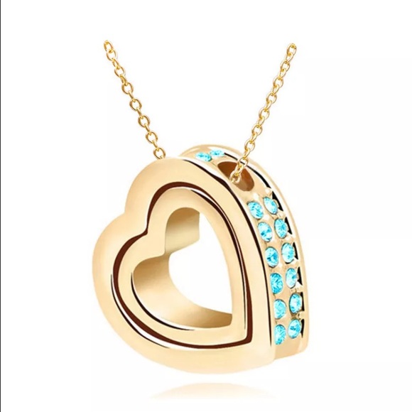 Double Heart Necklace