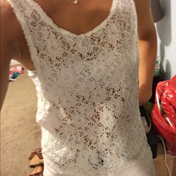 Lacey top