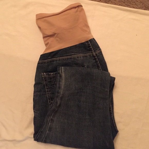 Maternity blue jeans Size small