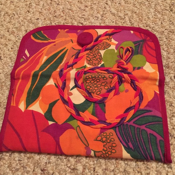 Vintage multicolored clutch - Picture 3 of 4