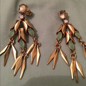 J. Crew chandelier earrings