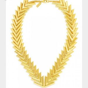 BaubleBar Gold Statement Necklace