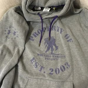 Wounded warrior project under armour hoodie