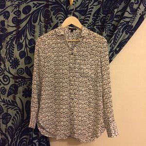 J. Crew - Silk Button Down Blouse