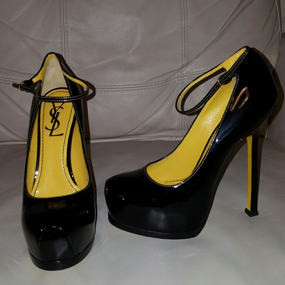 YSL Tribute 105 Ankle Pump