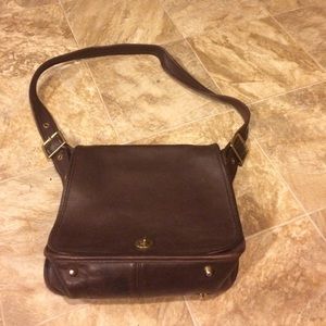 Vintage Brown Leather Couch Purse