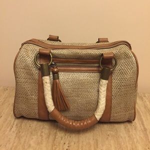 ALDO Woven Satchel Bag