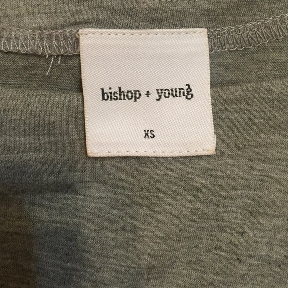 Sleeveless top. Grey + Tan Suede.  New, no tags. - Picture 3 of 3