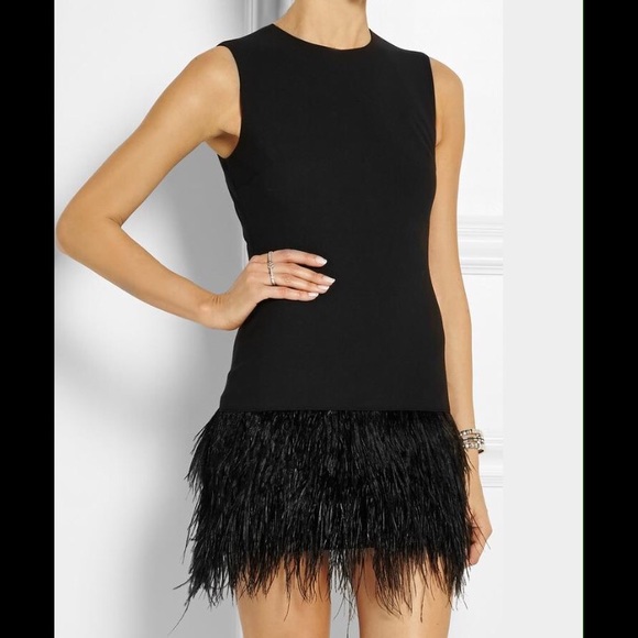 elizabeth and james feather dress