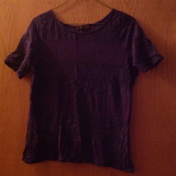 Mixed media shirt