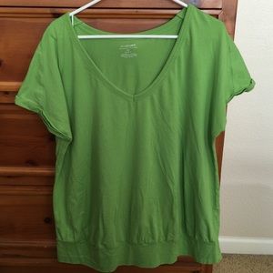 Lime green Lane Bryant