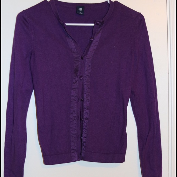 Purple Gap Cardigan