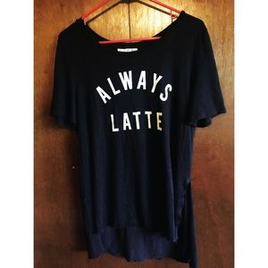 Asymmetrical Graphic tee