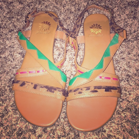Yellow Box Shoes Sandals Poshmark 