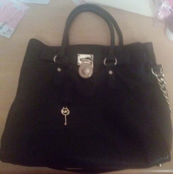Michael Kors Large Black Hamilton Bag