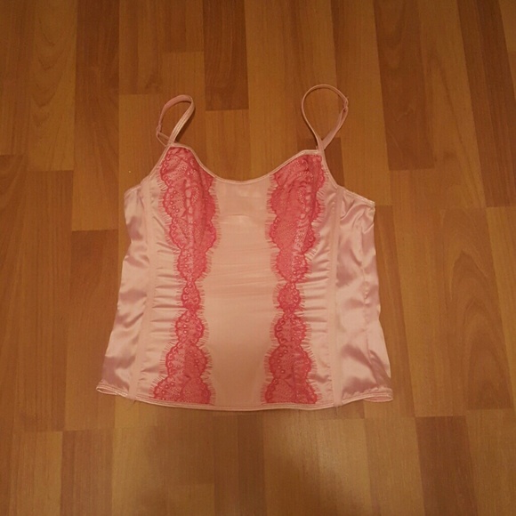 VS Pink Corset Top