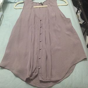 Joie sleeveless silk blouse