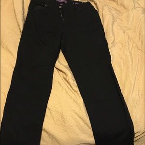Black casual pants